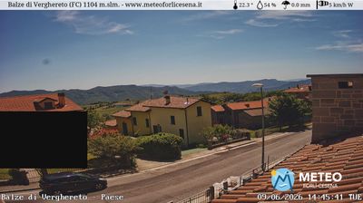 immagine della webcam nei dintorni di Bagno di Romagna: webcam Mercato