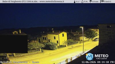 immagine della webcam nei dintorni di Sant'Agata Feltria: webcam Mercato