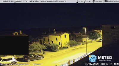 immagine della webcam nei dintorni di Sant'Agata Feltria: webcam Mercato