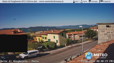 immagine della webcam nei dintorni di Macerata Feltria: webcam Mercato