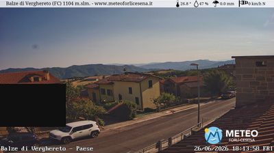 immagine della webcam nei dintorni di Chiusi della Verna: webcam Mercato