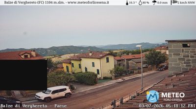 immagine della webcam nei dintorni di Perticara di Novafeltria: webcam Mercato