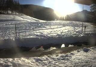 immagine della webcam nei dintorni di Cervinia Plan Maison: webcam Chamois