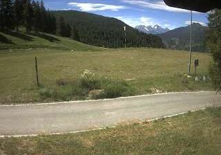 immagine della webcam nei dintorni di Brusson: webcam Chamois