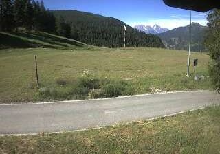 immagine della webcam nei dintorni di Cervinia Plateau Rosa: webcam Chamois