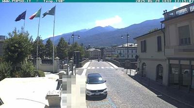 immagine della webcam nei dintorni di Magnolta: webcam Sondrio