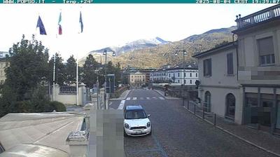 immagine della webcam nei dintorni di Montagna in Valtellina: webcam Sondrio