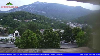 Preview delle webcam di Civitella Roveto