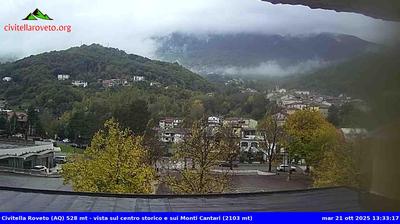 immagine della webcam nei dintorni di Sora: webcam Civitella Roveto