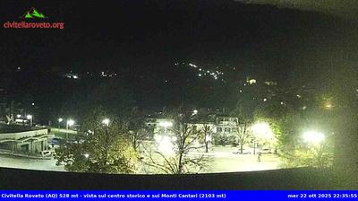 immagine della webcam nei dintorni di Ortona dei Marsi: webcam Civitella Roveto