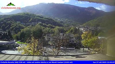 immagine della webcam nei dintorni di Ferentino: webcam Civitella Roveto