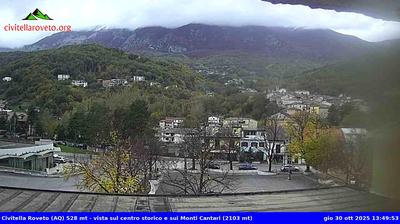 immagine della webcam nei dintorni di Bisegna: webcam Civitella Roveto