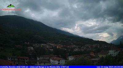 immagine della webcam nei dintorni di Vallepietra: webcam Civitella Roveto