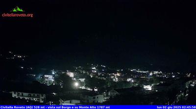 immagine della webcam nei dintorni di Campo Staffi: webcam Civitella Roveto