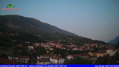Preview delle webcam di Civitella Roveto