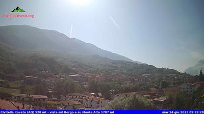 immagine della webcam nei dintorni di Ferentino: webcam Civitella Roveto