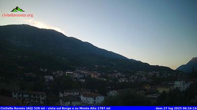 immagine della webcam nei dintorni di Bisegna: webcam Civitella Roveto