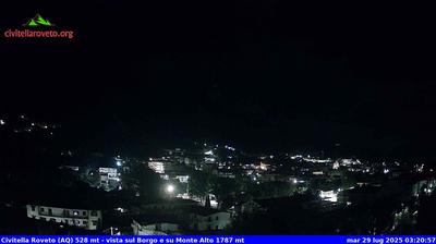 immagine della webcam nei dintorni di Guarcino: webcam Civitella Roveto