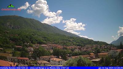 immagine della webcam nei dintorni di Bisegna: webcam Civitella Roveto