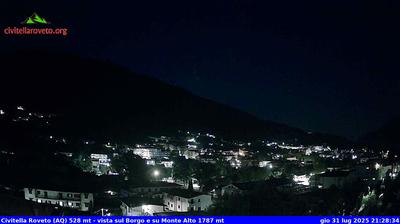 immagine della webcam nei dintorni di Collepardo: webcam Civitella Roveto