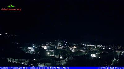 immagine della webcam nei dintorni di Ortona dei Marsi: webcam Civitella Roveto