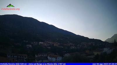 immagine della webcam nei dintorni di Alvito: webcam Civitella Roveto
