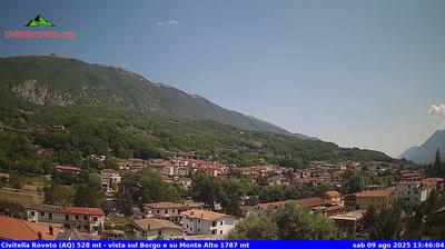 immagine della webcam nei dintorni di Camporotondo: webcam Civitella Roveto