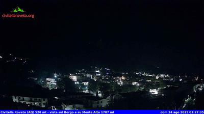 immagine della webcam nei dintorni di Tagliacozzo: webcam Civitella Roveto