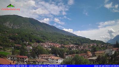 immagine della webcam nei dintorni di Ovindoli: webcam Civitella Roveto