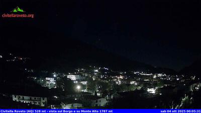 immagine della webcam nei dintorni di Tagliacozzo: webcam Civitella Roveto