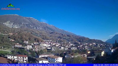 immagine della webcam nei dintorni di Monte Livata: webcam Civitella Roveto