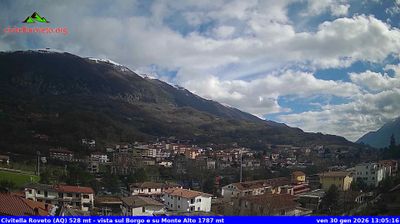 immagine della webcam nei dintorni di Ortona dei Marsi: webcam Civitella Roveto