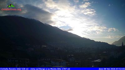 immagine della webcam nei dintorni di Isola del Liri: webcam Civitella Roveto