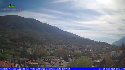 immagine della webcam nei dintorni di Ferentino: webcam Civitella Roveto