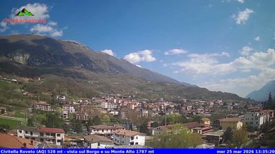 immagine della webcam nei dintorni di Isola del Liri: webcam Civitella Roveto