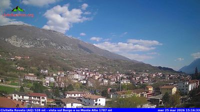 immagine della webcam nei dintorni di Isola del Liri: webcam Civitella Roveto