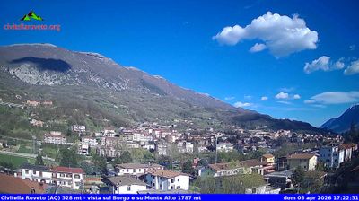 immagine della webcam nei dintorni di Monte Livata: webcam Civitella Roveto