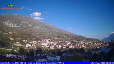 Preview delle webcam di Civitella Roveto