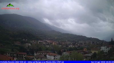 immagine della webcam nei dintorni di Monte Livata: webcam Civitella Roveto