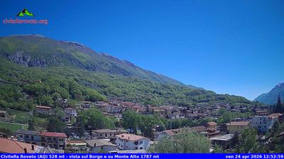 immagine della webcam nei dintorni di Campo Staffi: webcam Civitella Roveto