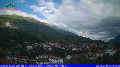 immagine della webcam nei dintorni di Alatri: webcam Civitella Roveto