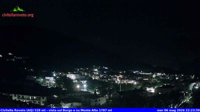 immagine della webcam nei dintorni di Campo Catino: webcam Civitella Roveto