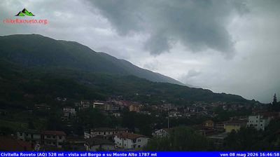 immagine della webcam nei dintorni di Campo Catino: webcam Civitella Roveto