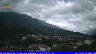 Preview delle webcam di Civitella Roveto