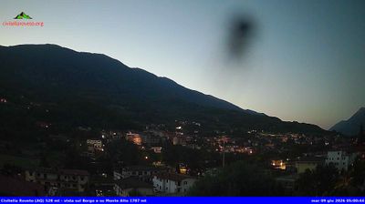 immagine della webcam nei dintorni di Campo Staffi: webcam Civitella Roveto
