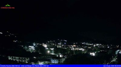 immagine della webcam nei dintorni di Ortona dei Marsi: webcam Civitella Roveto