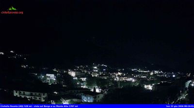 immagine della webcam nei dintorni di Campo Catino: webcam Civitella Roveto