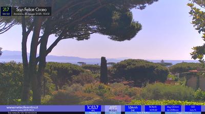 immagine della webcam nei dintorni di La Fiora: webcam San Felice Circeo