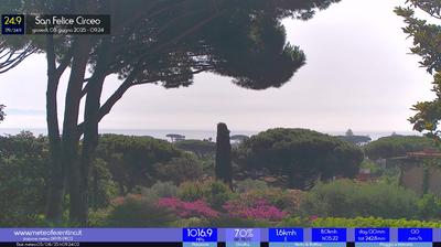 immagine della webcam nei dintorni di Terracina: webcam San Felice Circeo