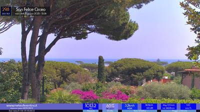immagine della webcam nei dintorni di Borgo Vodice: webcam San Felice Circeo